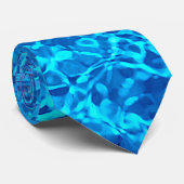 スイミングプールウォーター抽象芸術 ネクタイ (ロール)