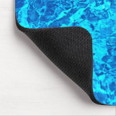 スイミングプールウォーター抽象芸術 マウスパッド (コーナー)