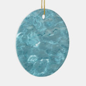 スイミングプールサマー抽象芸術 セラミックオーナメント (右)