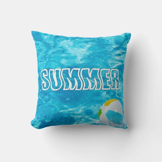 スイミングプールサマー装飾用クッション クッション (正面)