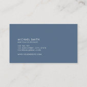 スイミングプールサービス 名刺 (裏面)