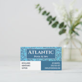 スイミングプールスパサービス名刺 名刺 (スタンド正面)