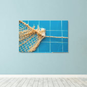 スイミングプールタイル キャンバスプリント (インサイチュ (ウッドフロア))