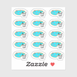 スイミングプールデイスイムクラスリマインダー武城プランナー シール