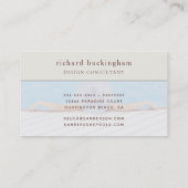 スイミングプールデザイナーの名刺 名刺 (裏面)