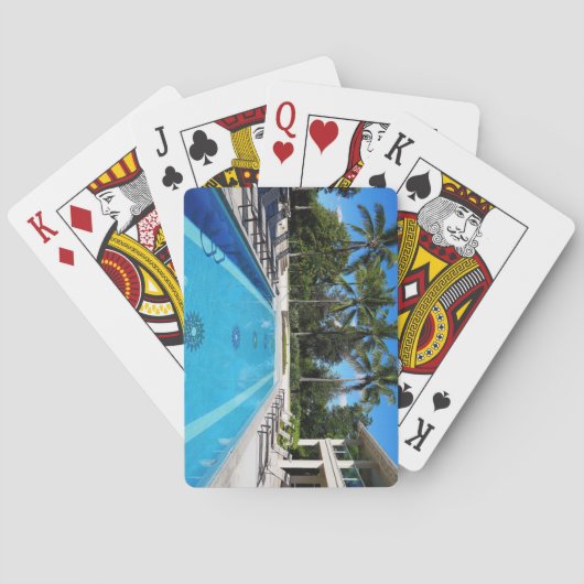 スイミングプールトランプ トランプ (裏面)