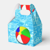 スイミングプールパーティー フェイバーボックス (裏面サイド)