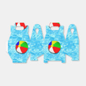 スイミングプールパーティー フェイバーボックス (折り畳みなし)