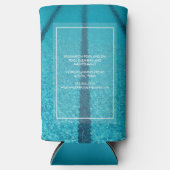 スイミングプールビルダー会社カスタムマーケティング スリム缶クーラー (正面)