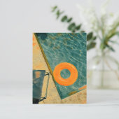 スイミングプールポストカード ポストカード (スタンド正面)