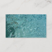 スイミングプール名刺 名刺 (裏面)