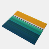 スイミングプール抽象芸術アート ドアマット (アングル)