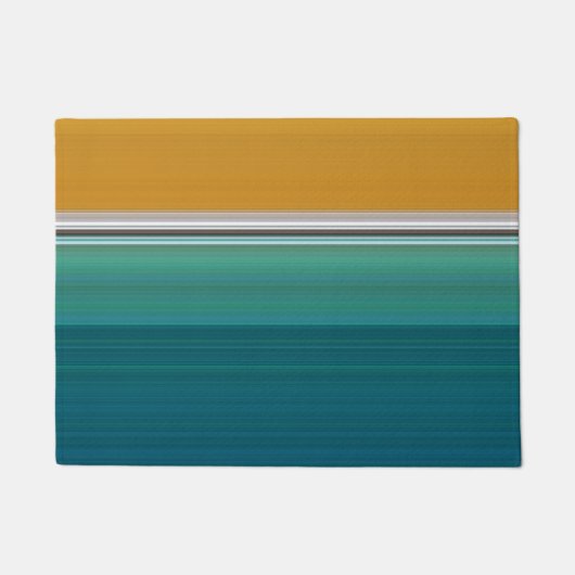 スイミングプール抽象芸術 ドアマット (正面)