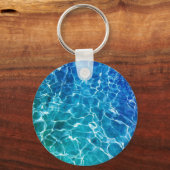 スイミングプール水 キーホルダー (正面)