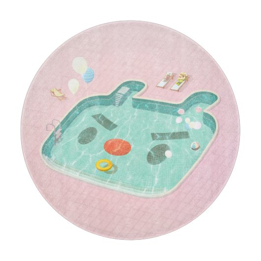 スイミングプール カッティングボード (正面)