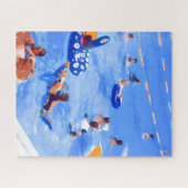 スイミングプール ジグソーパズル (横)