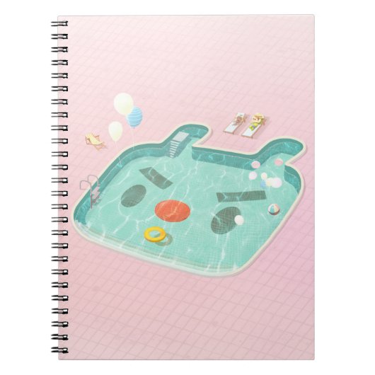 スイミングプール ノートブック (正面)