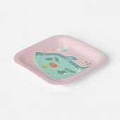 スイミングプール ペーパープレート (傾斜あり)