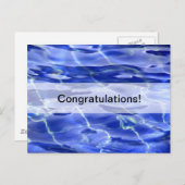 スイミングプール ポストカード (正面/裏面)