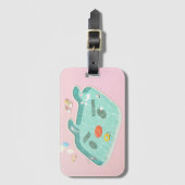 スイミングプール ラゲッジタグ (正面縦)