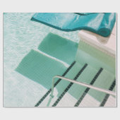 スイミングプール ラッピングペーパー (フラット)