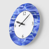 スイミングプール ラージ壁時計 (傾斜)