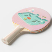 スイミングプール 卓球ラケット (正面アングル)