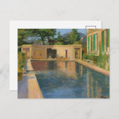 スイミングプール（南フランス） | サー・ジョン・レイヴリー ポストカード (正面/裏面)