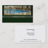 スイミングプール 名刺 (正面/裏面)