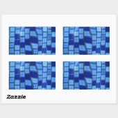 スイミングプール 長方形シール (シート)