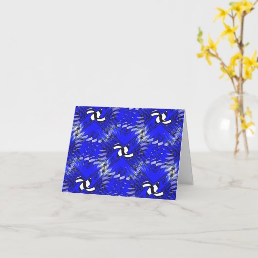 スイミングペンギン…... カード (黄色い花)