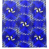 スイミングペンギン…... シャワーカーテン (正面)