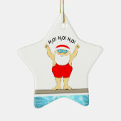 スイミングホリデーギフト セラミックオーナメント (右)