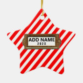 スイミングホリデーギフト セラミックオーナメント (裏面)