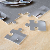 スイミングマーメイドサンダーコーブグレー ジグソーパズル (側面)