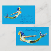 スイミングマーメイドサンダーコーブ 名刺 (正面/裏面)