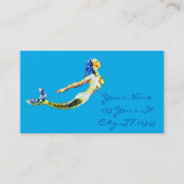 スイミングマーメイドサンダーコーブ 名刺 (正面)