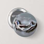 スイミングマーメイドサンダー_コーブグレー 缶バッジ (正面&裏面)