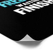 スイミングラバー – Reのように泳ぐ無料ドーナツ ポスター (角)