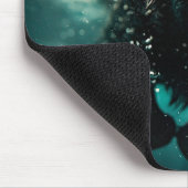 スイミングラブラドール子犬の水中デザイン マウスパッド (コーナー)