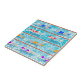 スイミングラプス水泳チームシームレスパターン タイル (側面)