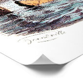 スイミングレッスン ポスター (角)