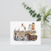 スイミングレッスン ポストカード (スタンド正面)