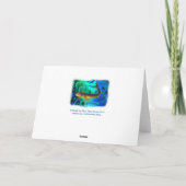 スイミングワレー、ピッケレルフィッシュアート カード (裏面)