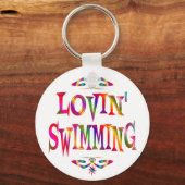 スイミング恋人 キーホルダー (正面)