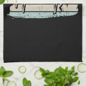 スイミング泳ぐ人ギフト キッチンタオル (折り畳み)