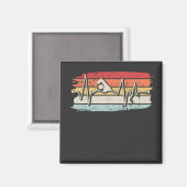 スイミング泳ぐ人ギフト マグネット (正面/裏面)