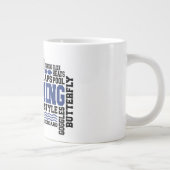 スイミング – ジャンボマグ ジャンボコーヒーマグカップ (右)