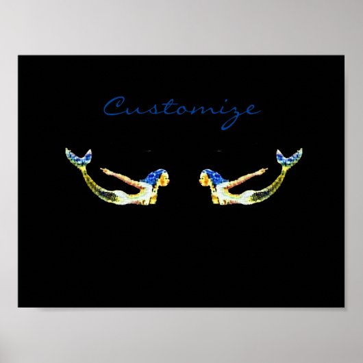 スイミング・マーメイド・サンダーコーブ ポスター (正面)