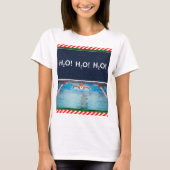 スイミング・水泳クリスマス Tシャツ (正面)
